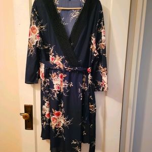 No Brand Faux Wrap Dress